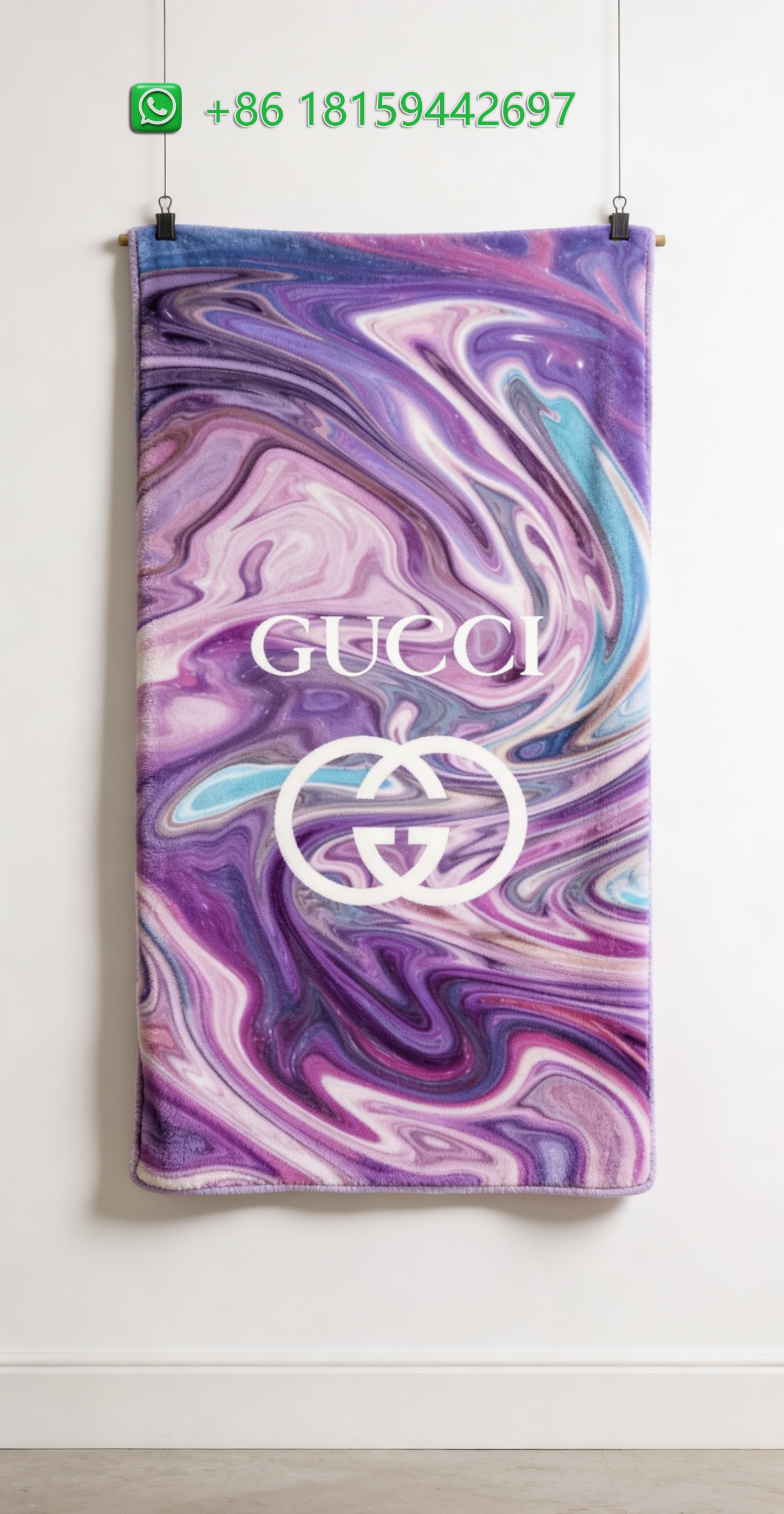 Gucci Throw Blankets
